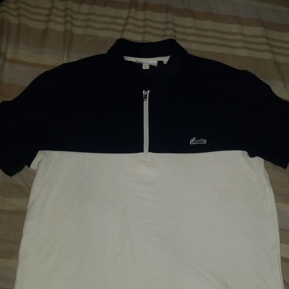 Lacoste Zip up T-shirt - Picture 3 of 3
